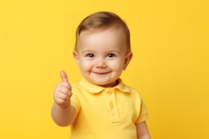 thumbs up toddler